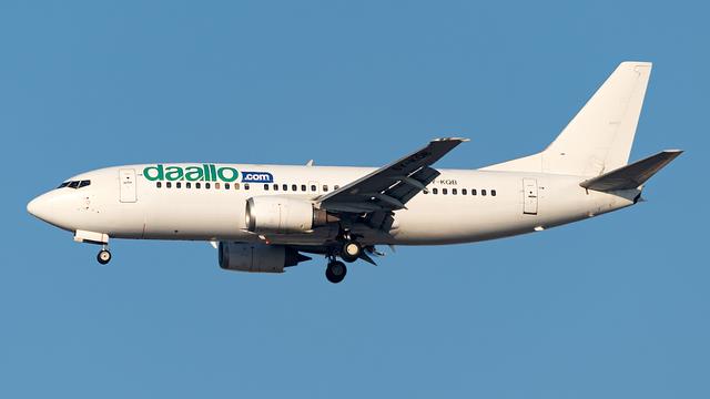 5Y-KQB:Boeing 737-300:Daallo Airlines